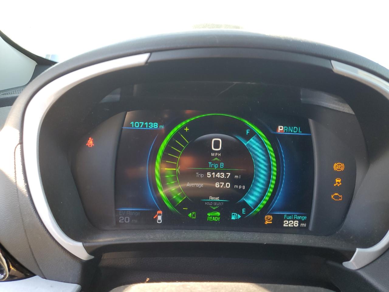 1G1RC6S56HU215227 2017 Chevrolet Volt Lt