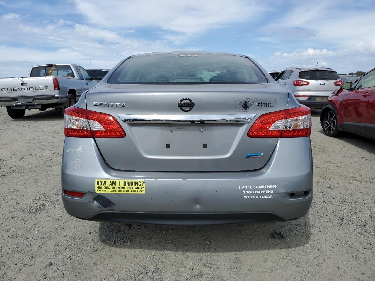 2014 Nissan Sentra S VIN: 3N1AB7AP2EL642994 Lot: 72028554