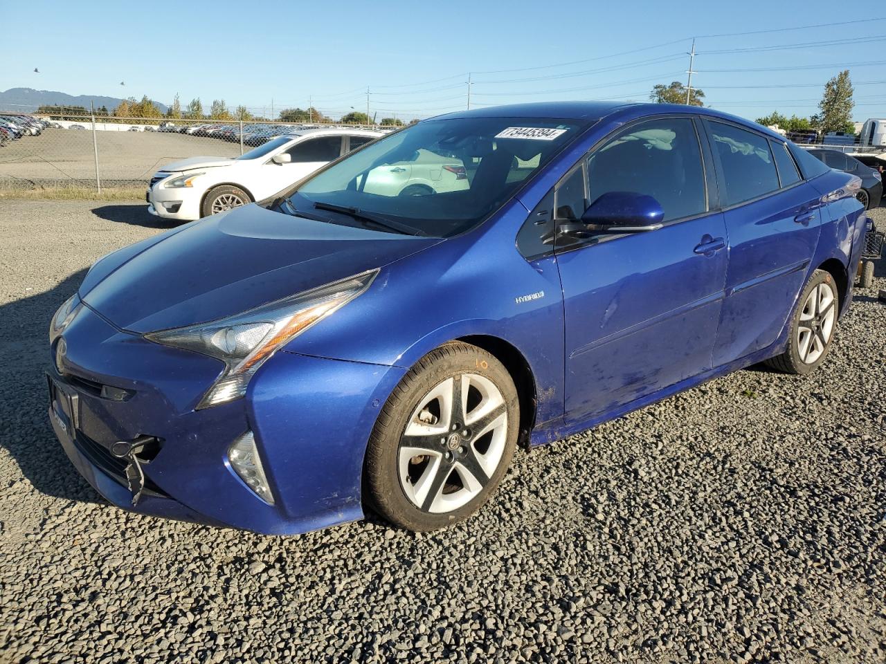 VIN JTDKARFU3H3534172 2017 TOYOTA PRIUS no.1