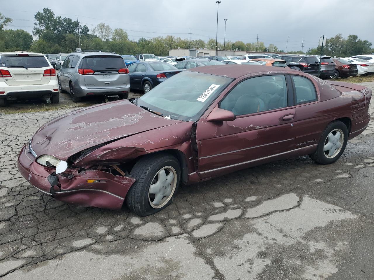 1997 Chevrolet Monte Carlo Ls VIN: 2G1WW12M4V9310382 Lot: 72617664