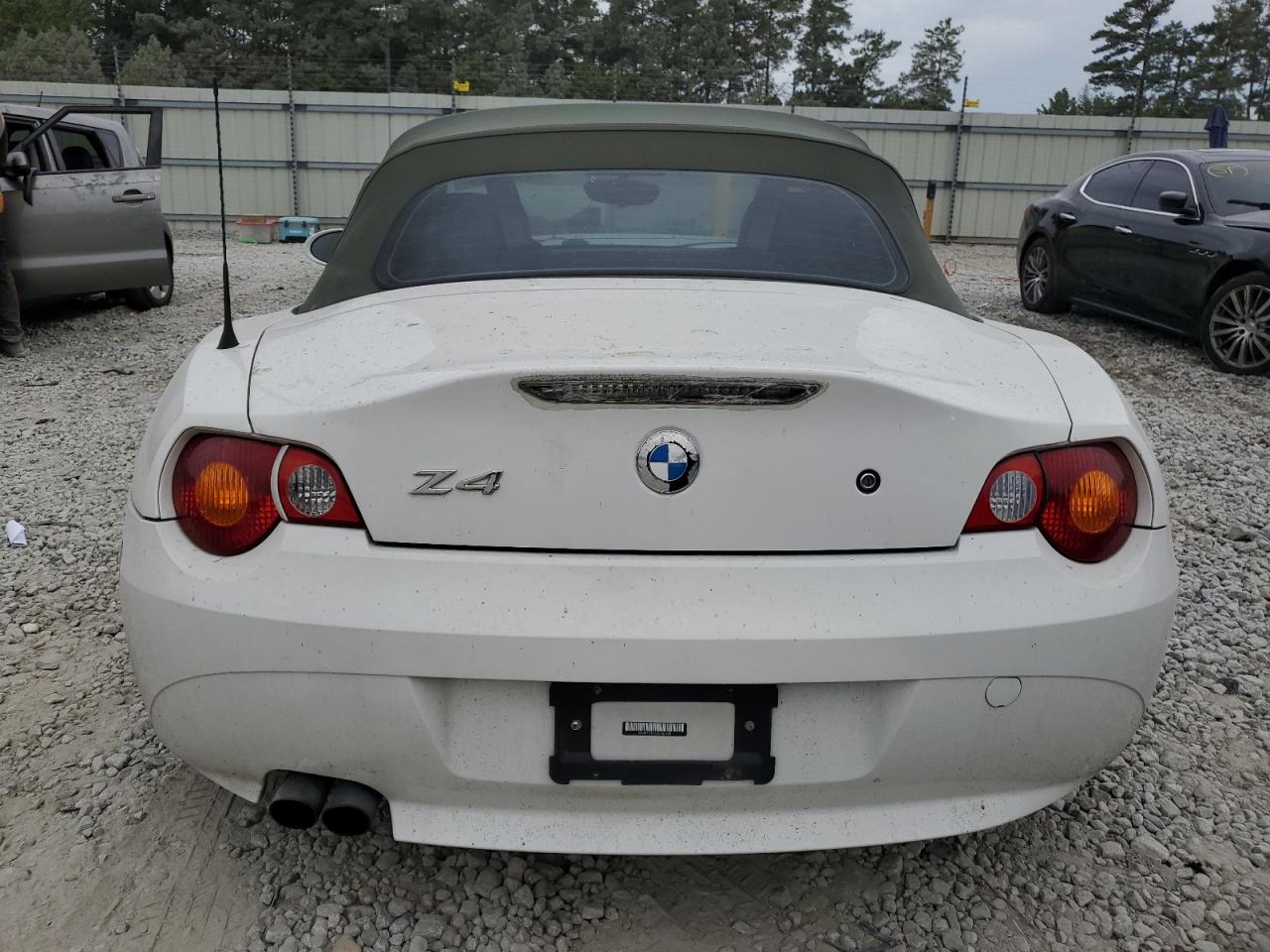 2003 BMW Z4 2.5 VIN: 4USBT334X3LR65428 Lot: 70421784