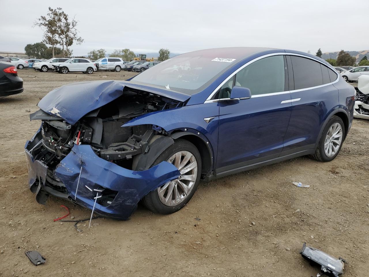 5YJXCBE28MF322520 2021 TESLA MODEL X - Image 1