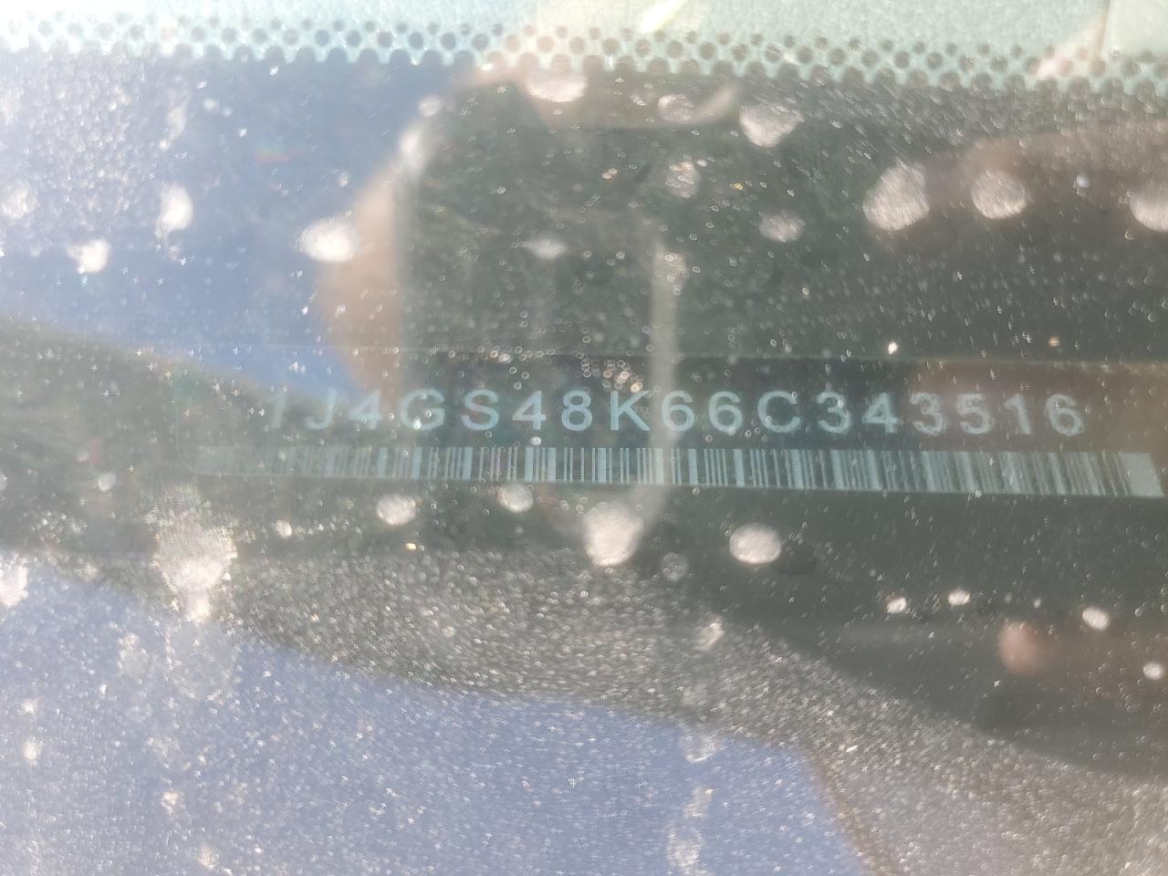 2006 Jeep Grand Cherokee Laredo VIN: 1J4GS48K66C343516 Lot: 73498084