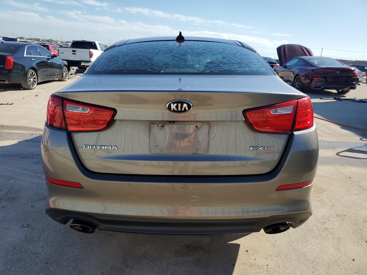 2014 Kia Optima Ex VIN: 5XXGN4A75EG330287 Lot: 73024014