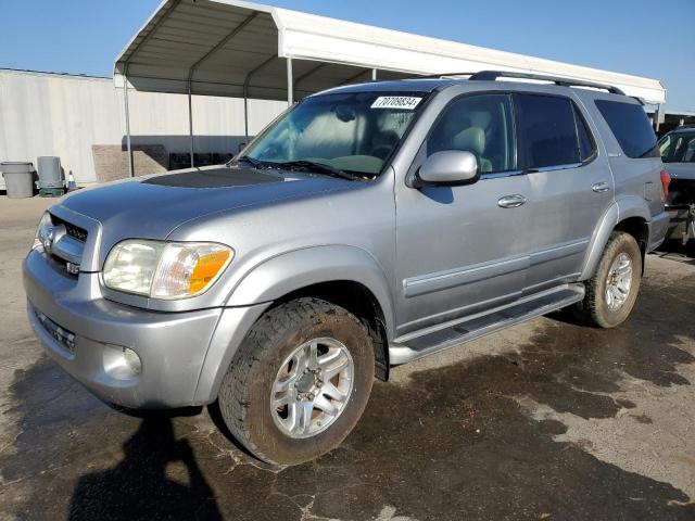 2005 Toyota Sequoia Limited de vânzare în Fresno, CA - Side