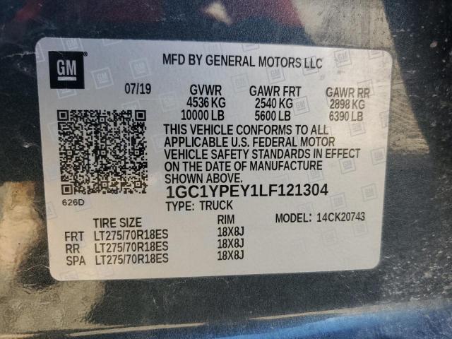 1GC1YPEY1LF121304 Chevrolet All Models 2500 13