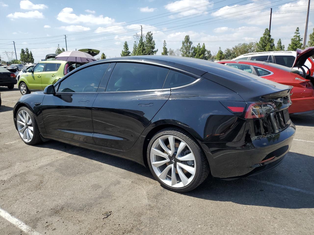 5YJ3E1EB6MF926943 2021 TESLA MODEL 3 - Image 2