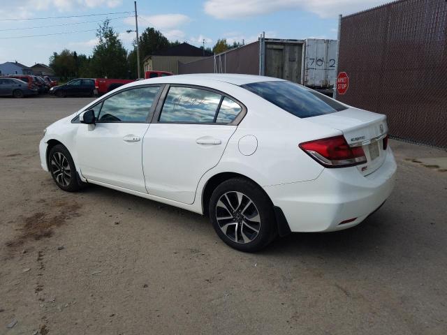 Sedans HONDA CIVIC 2015 White