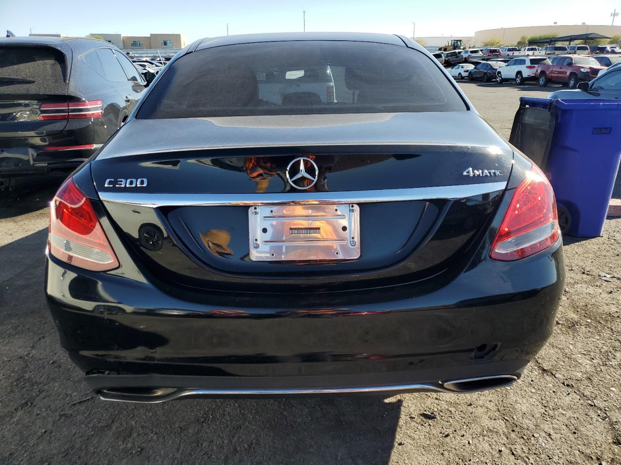 2015 Mercedes-Benz C 300 4Matic VIN: 55SWF4KB6FU006926 Lot: 72612574