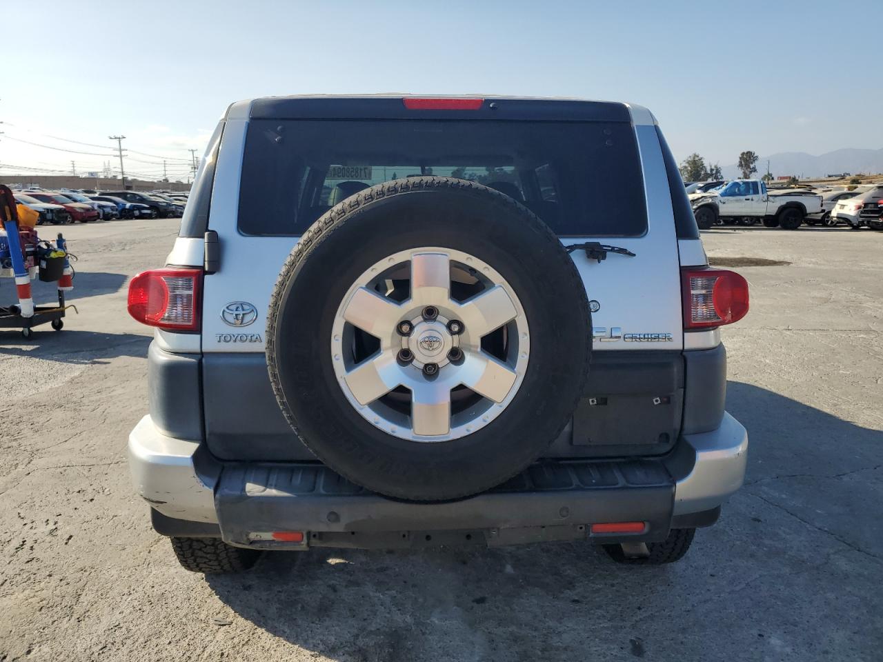 2007 Toyota Fj Cruiser VIN: JTEZU11F070011235 Lot: 71858094