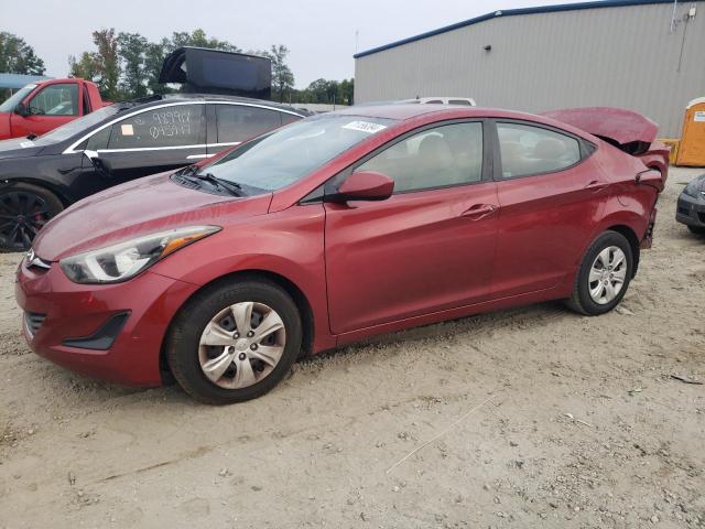 Sedans HYUNDAI ELANTRA 2016 Bordowy