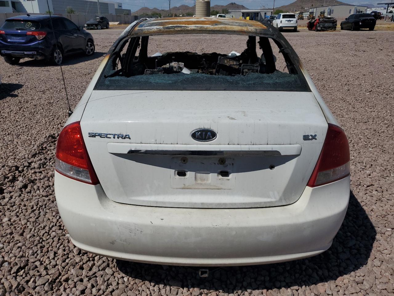 2008 Kia Spectra Ex VIN: KNAFE122485556713 Lot: 70048794