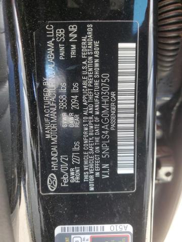 5NPLS4AG0MH030750 Hyundai Elantra SE 12