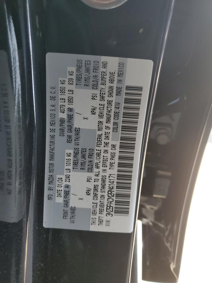 3MZBPACM2RM414171 2024 Mazda 3 Preferred