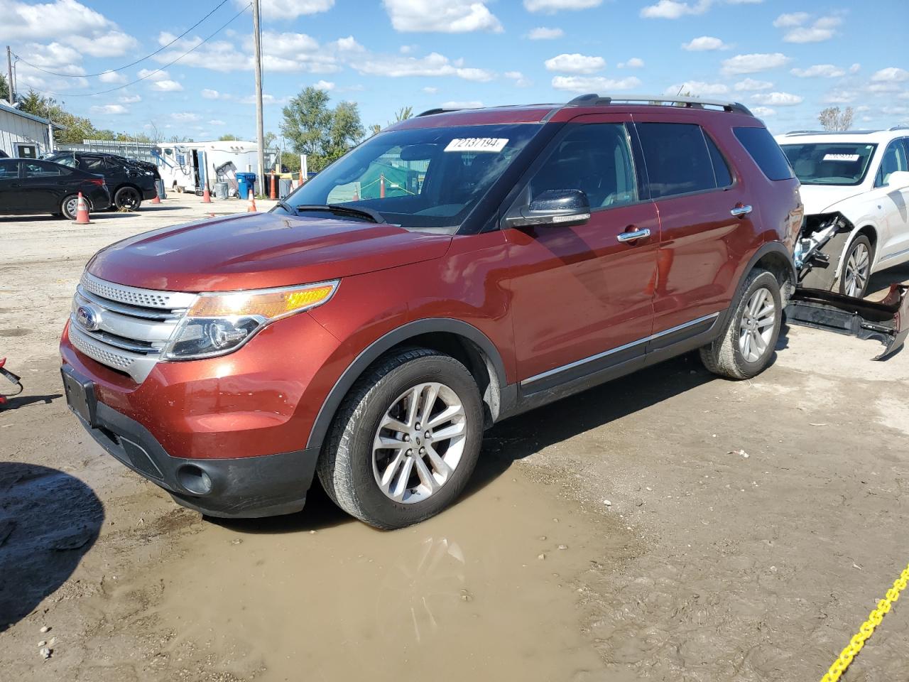 1FM5K8D83EGA98854 2014 Ford Explorer Xlt