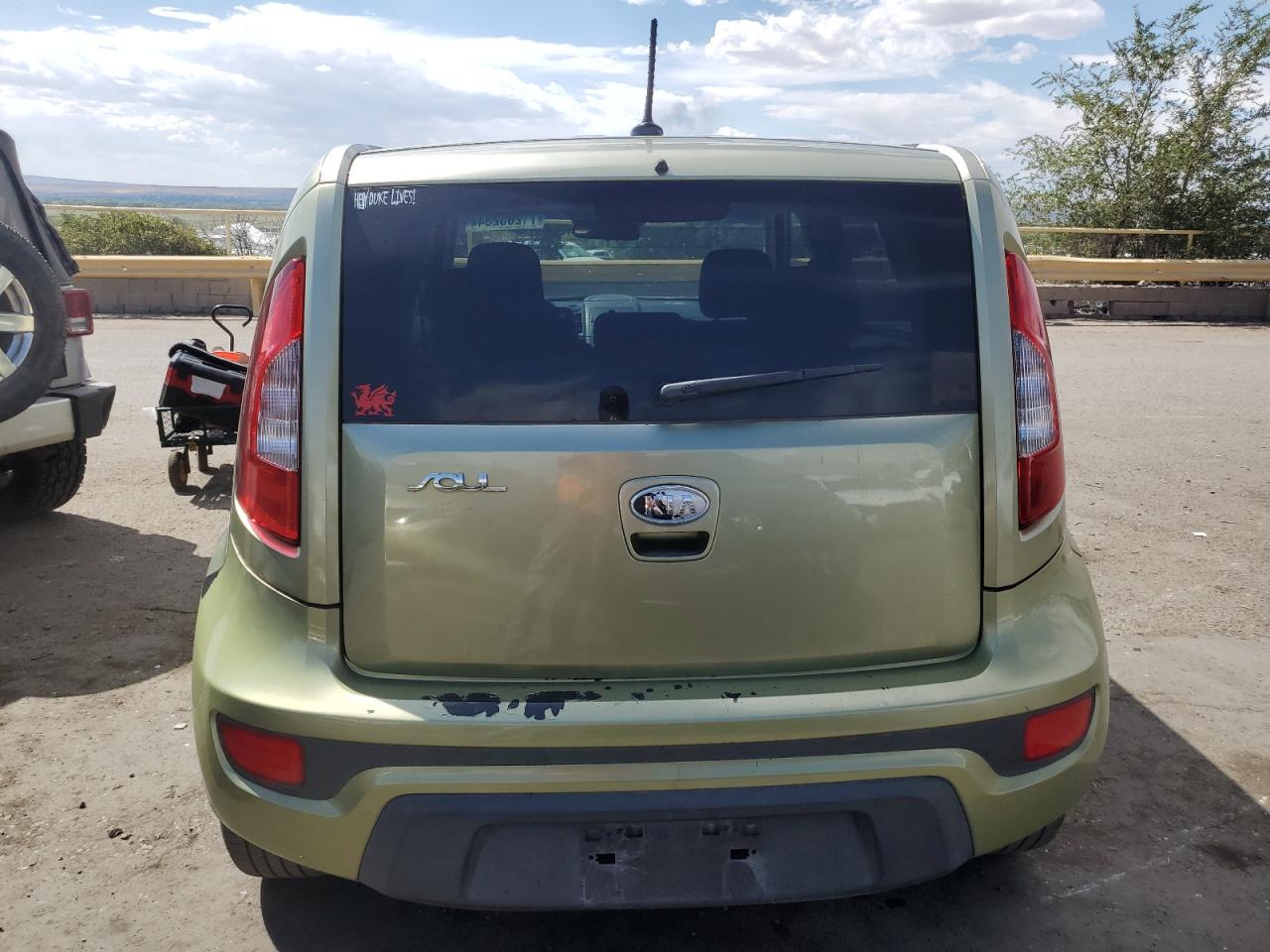 2012 Kia Soul + VIN: KNDJT2A66C7386980 Lot: 71205234