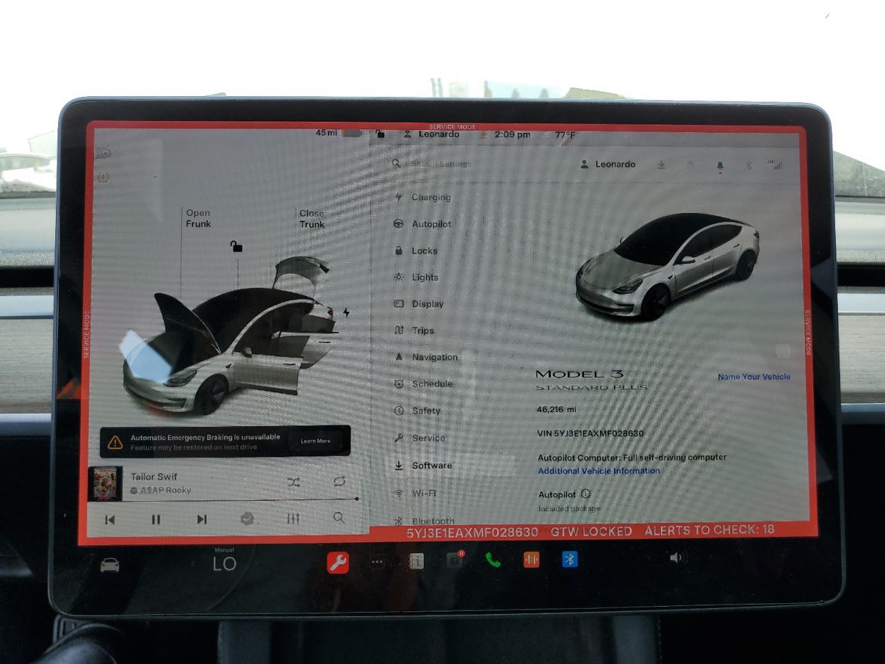 5YJ3E1EAXMF028630 2021 Tesla Model 3