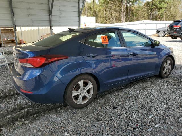  HYUNDAI ELANTRA 2016 Granatowy