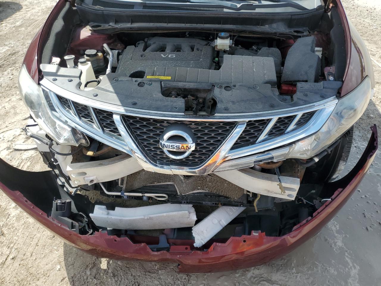 2012 Nissan Murano S VIN: JN8AZ1MU7CW121269 Lot: 72193704