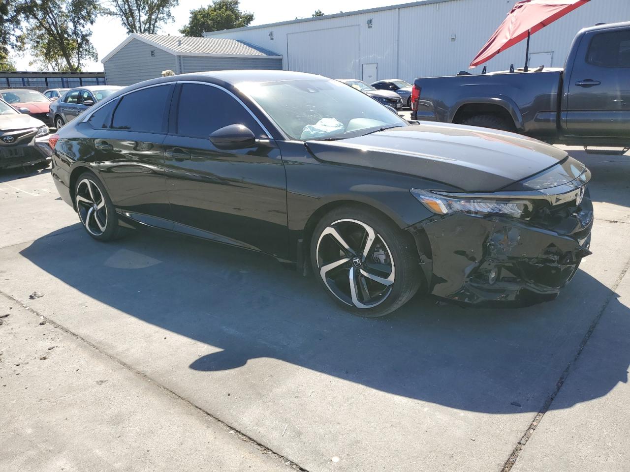 2021 Honda Accord Sport Se VIN: 1HGCV1F45MA101860 Lot: 70049184