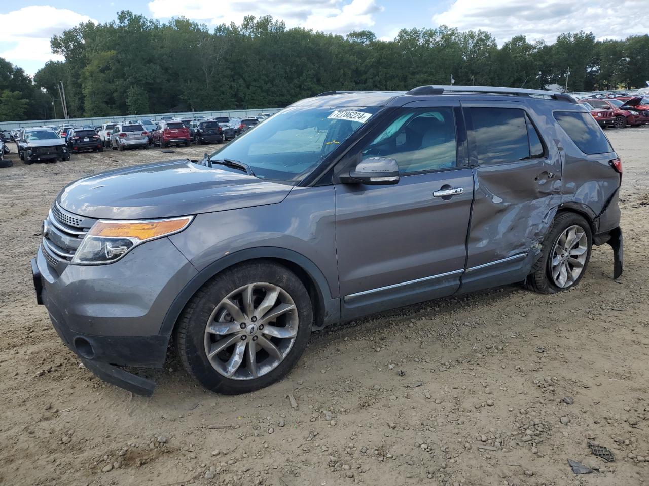 1FM5K7F85DGC24444 2013 Ford Explorer Limited