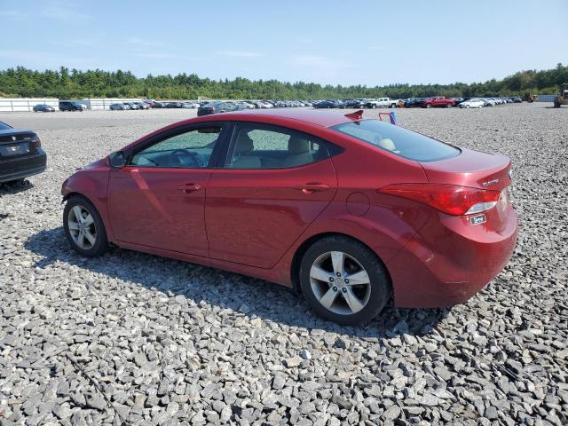  HYUNDAI ELANTRA 2013 Czerwony