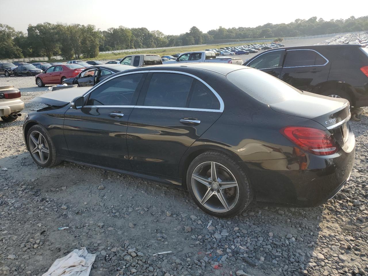 55SWF4KB9FU014096 2015 MERCEDES-BENZ C CLASS - Image 2