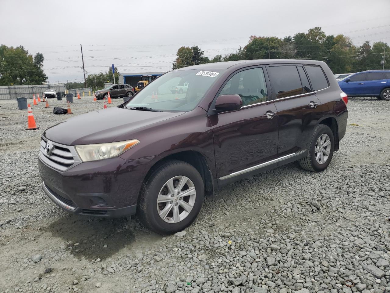 VIN 5TDBK3EHXDS206254 2013 TOYOTA HIGHLANDER no.1