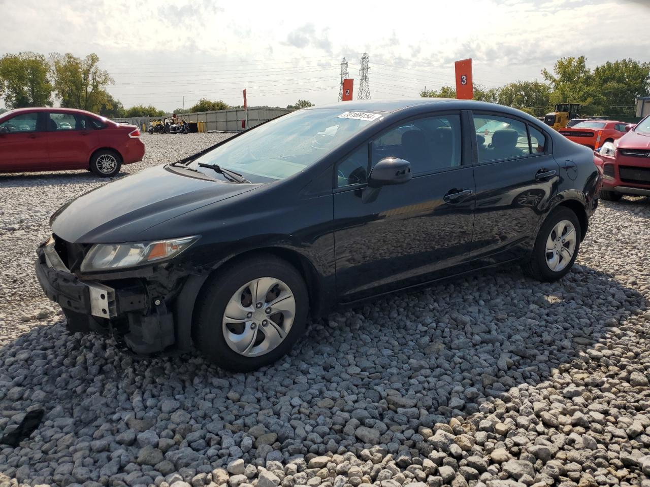 2013 Honda Civic Lx VIN: 19XFB2F53DE073461 Lot: 70169154