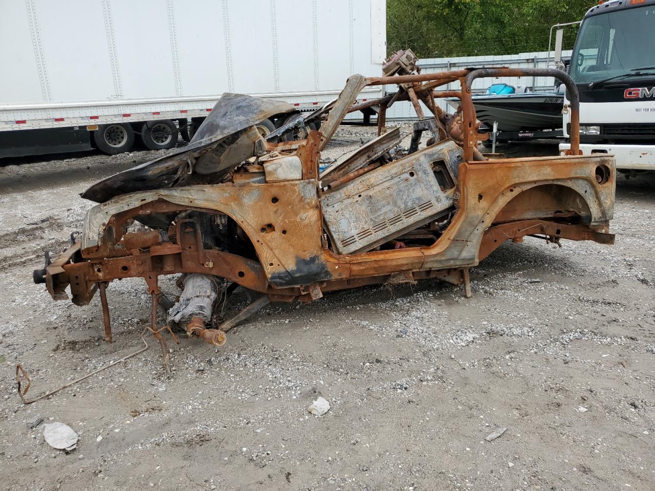 2007 Jeep Wrangler Sahara zu verkaufen in Hurricane, WV - Burn