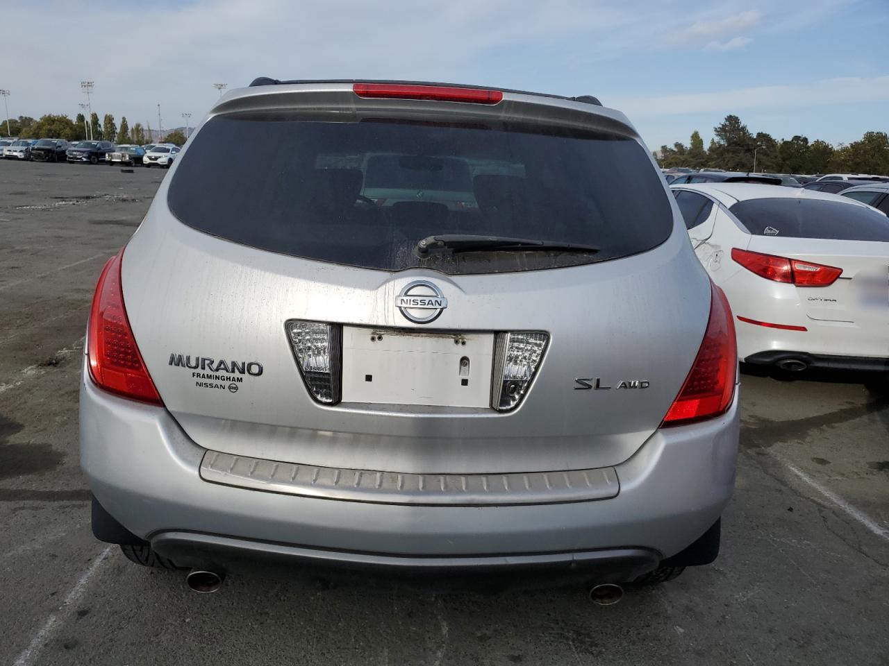 2006 Nissan Murano Sl VIN: JN8AZ08W66W526954 Lot: 71858704