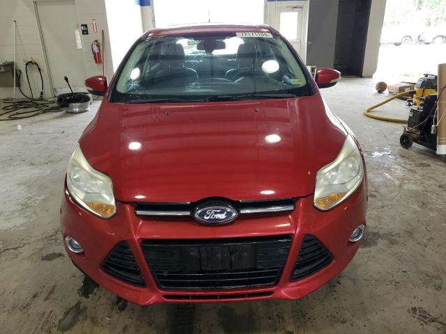 Hatchbacks FORD FOCUS 2012 Burgundy