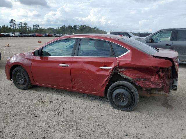  NISSAN SENTRA 2017 Red