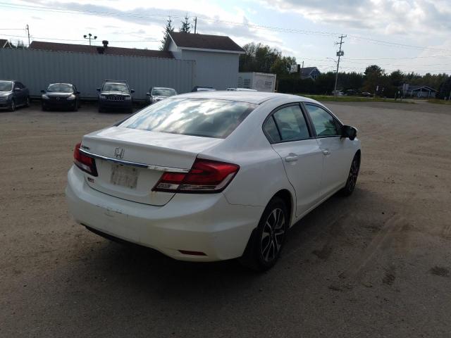 Sedans HONDA CIVIC 2015 White