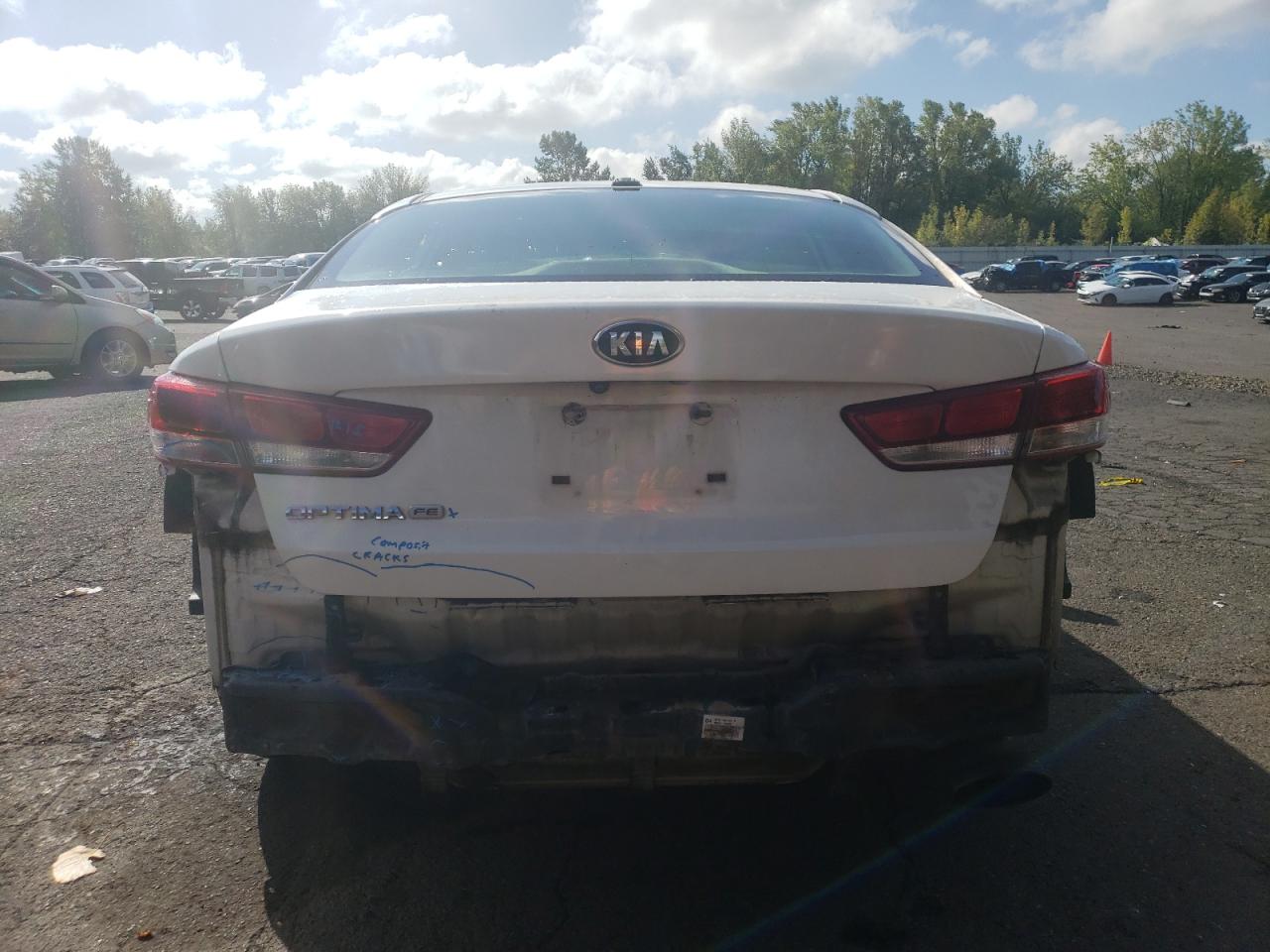 VIN KNAGT4L32G5103482 2016 KIA OPTIMA no.6