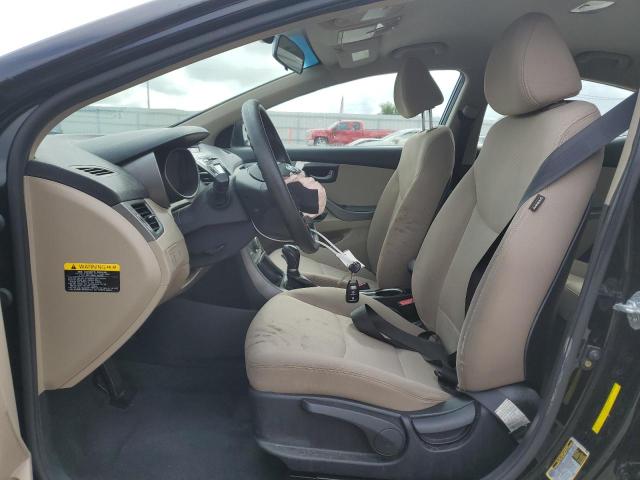 Sedans HYUNDAI ELANTRA 2015 Czarny