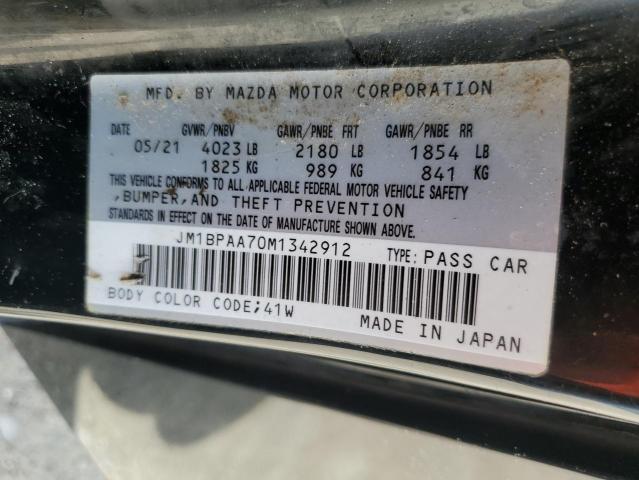 JM1BPAA70M1342912 Mazda 3  12