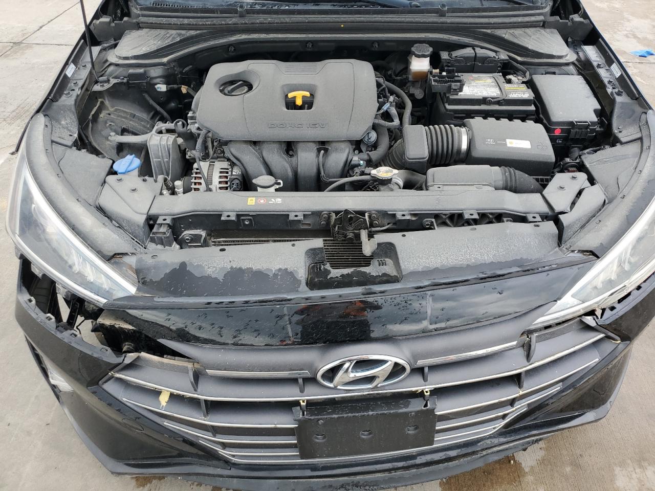 KMHD84LF7KU731100 2019 Hyundai Elantra Sel