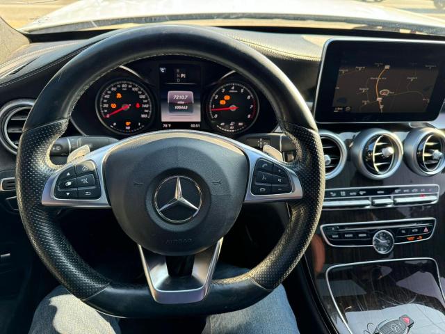 Седани MERCEDES-BENZ C-CLASS 2016 Білий