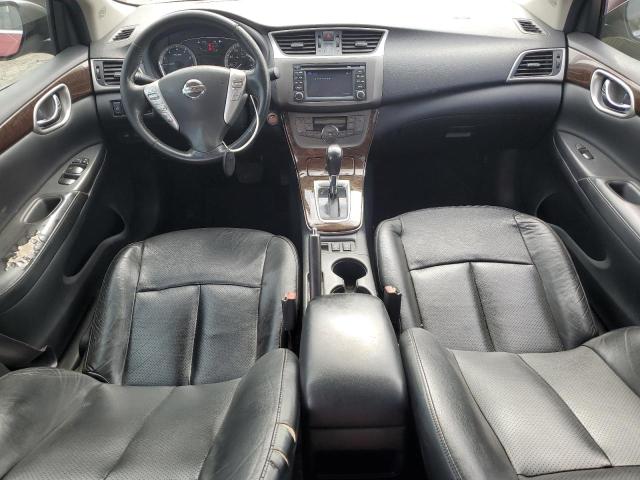 Sedans NISSAN SENTRA 2013 Red