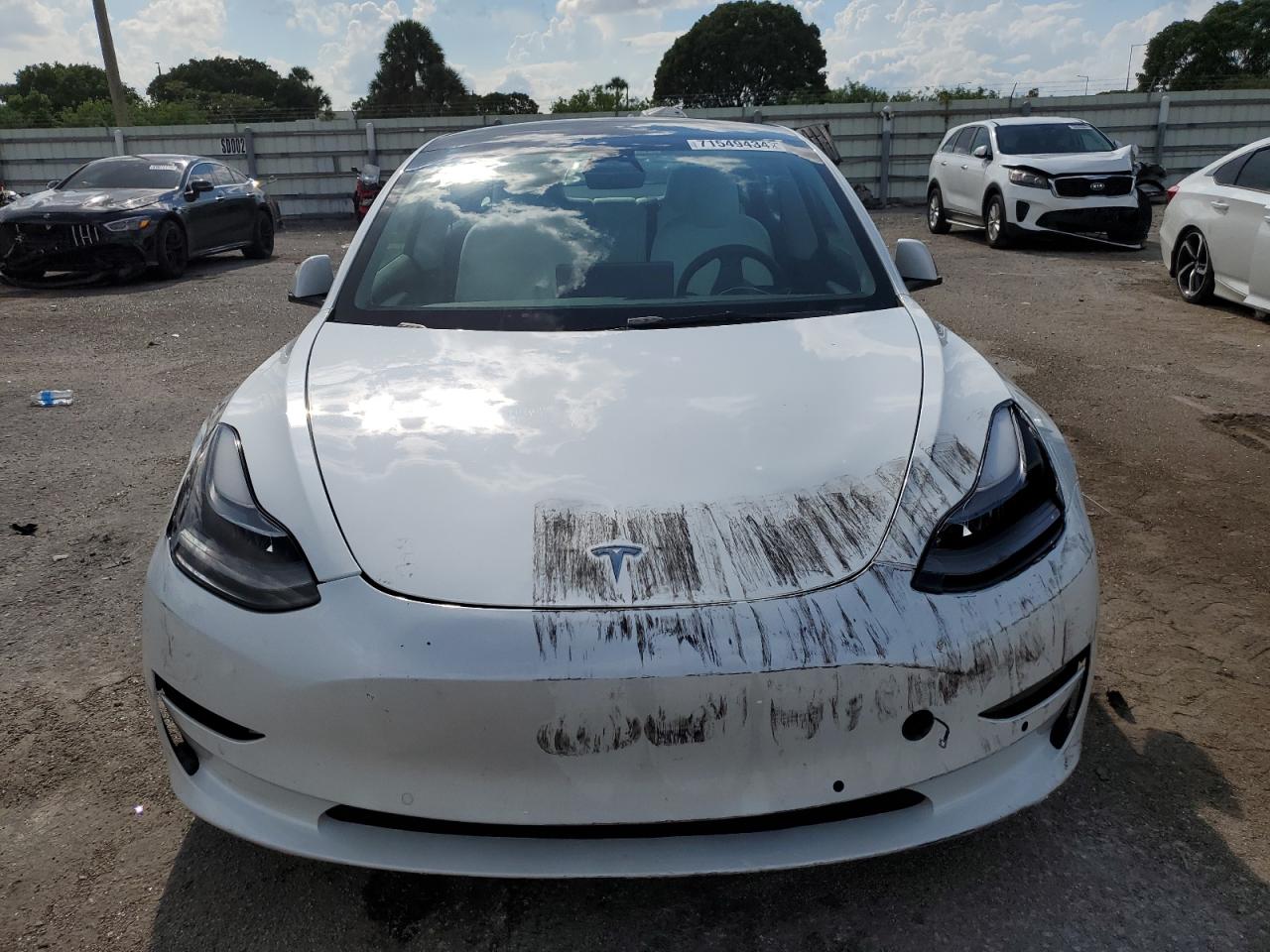 VIN 5YJ3E1EA3NF316314 2022 TESLA MODEL 3 no.5