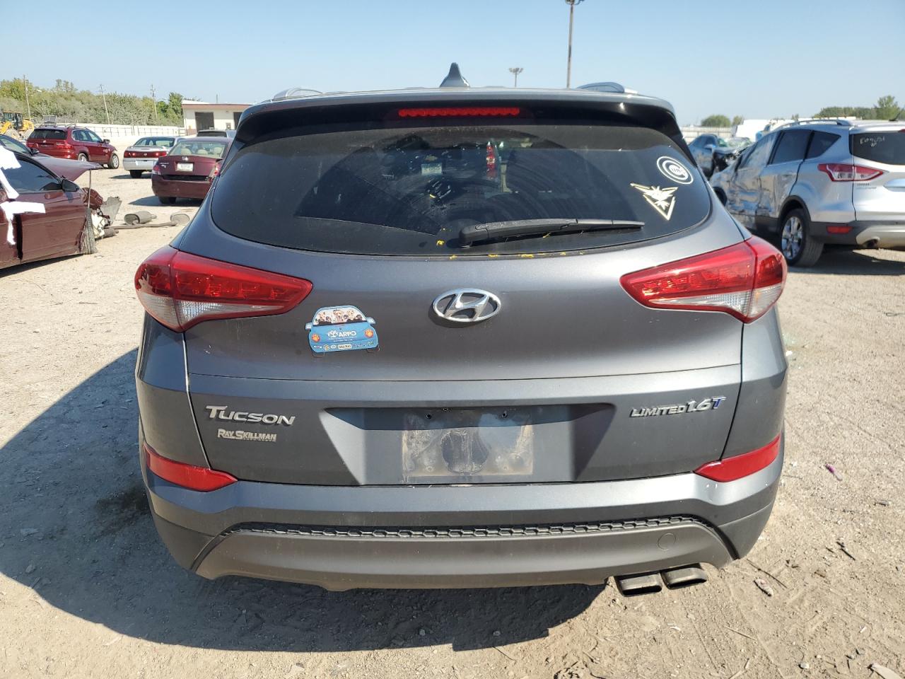 KM8J33A22GU201524 2016 Hyundai Tucson Limited