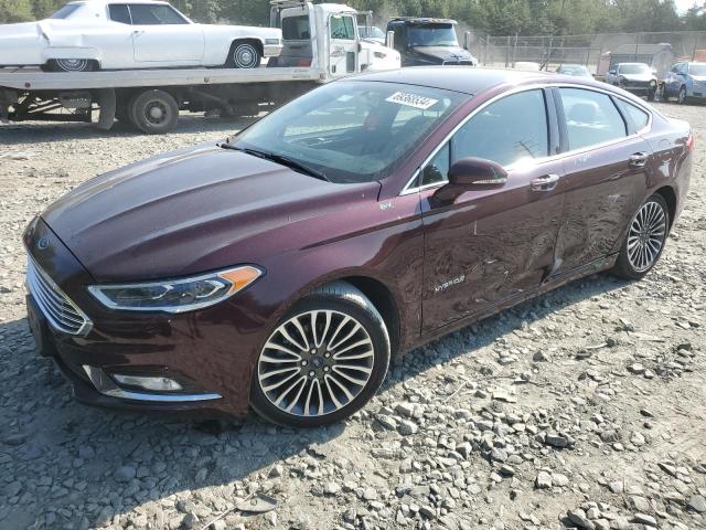  FORD FUSION 2017 Бургунди