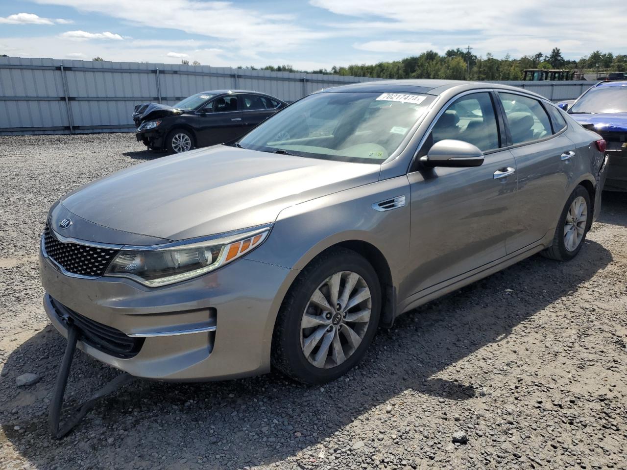 2018 Kia Optima Ex VIN: 5XXGU4L37JG228433 Lot: 70217474