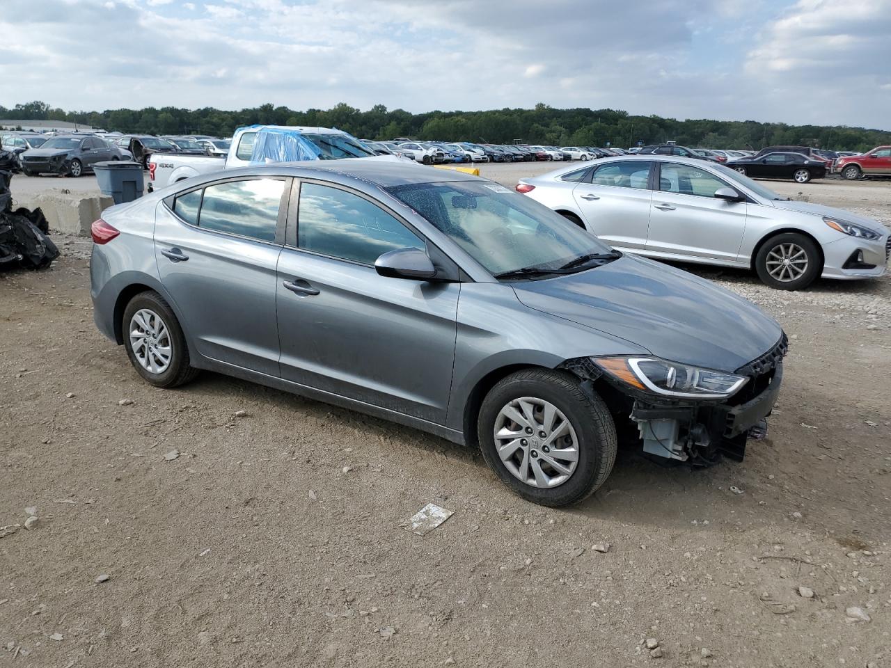 2017 Hyundai Elantra Se VIN: KMHD74LF4HU368184 Lot: 72387374