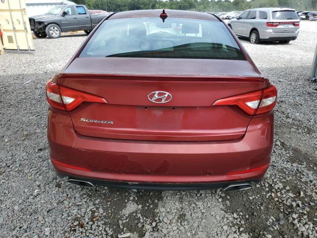  HYUNDAI SONATA 2016 Бургунди