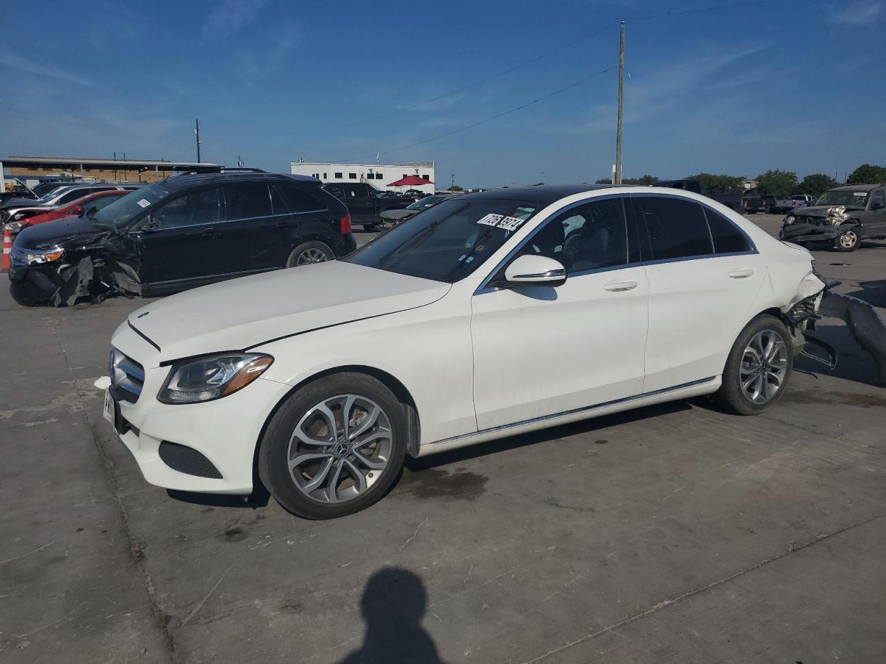 WDDWF4JB4JR400579 2018 MERCEDES-BENZ C CLASS - Image 1