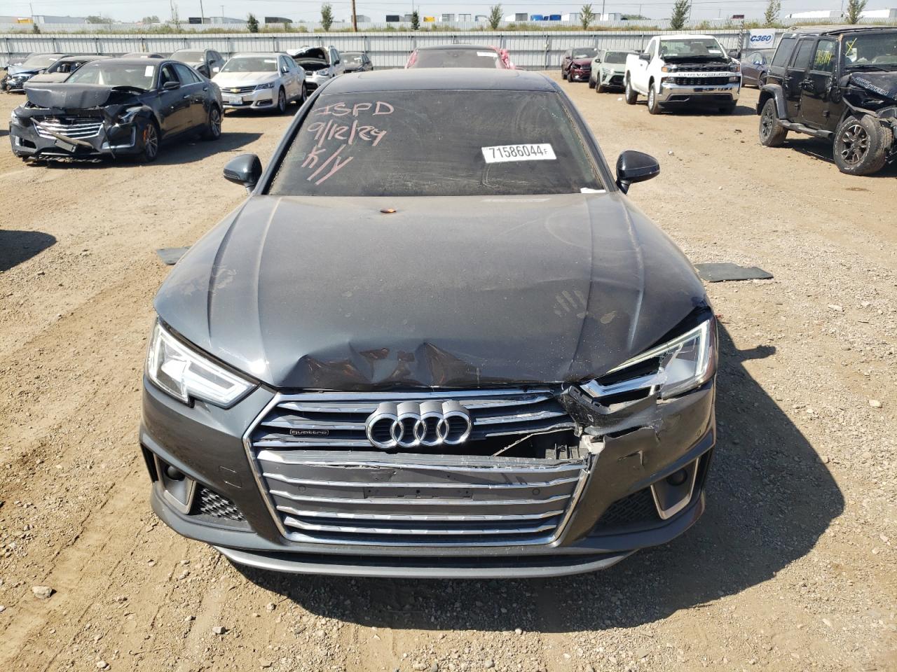 WAUENAF49KA007501 2019 Audi A4 Premium Plus