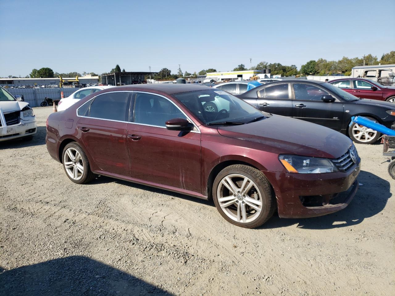 2014 Volkswagen Passat Se VIN: 1VWBN7A37EC022561 Lot: 70446724