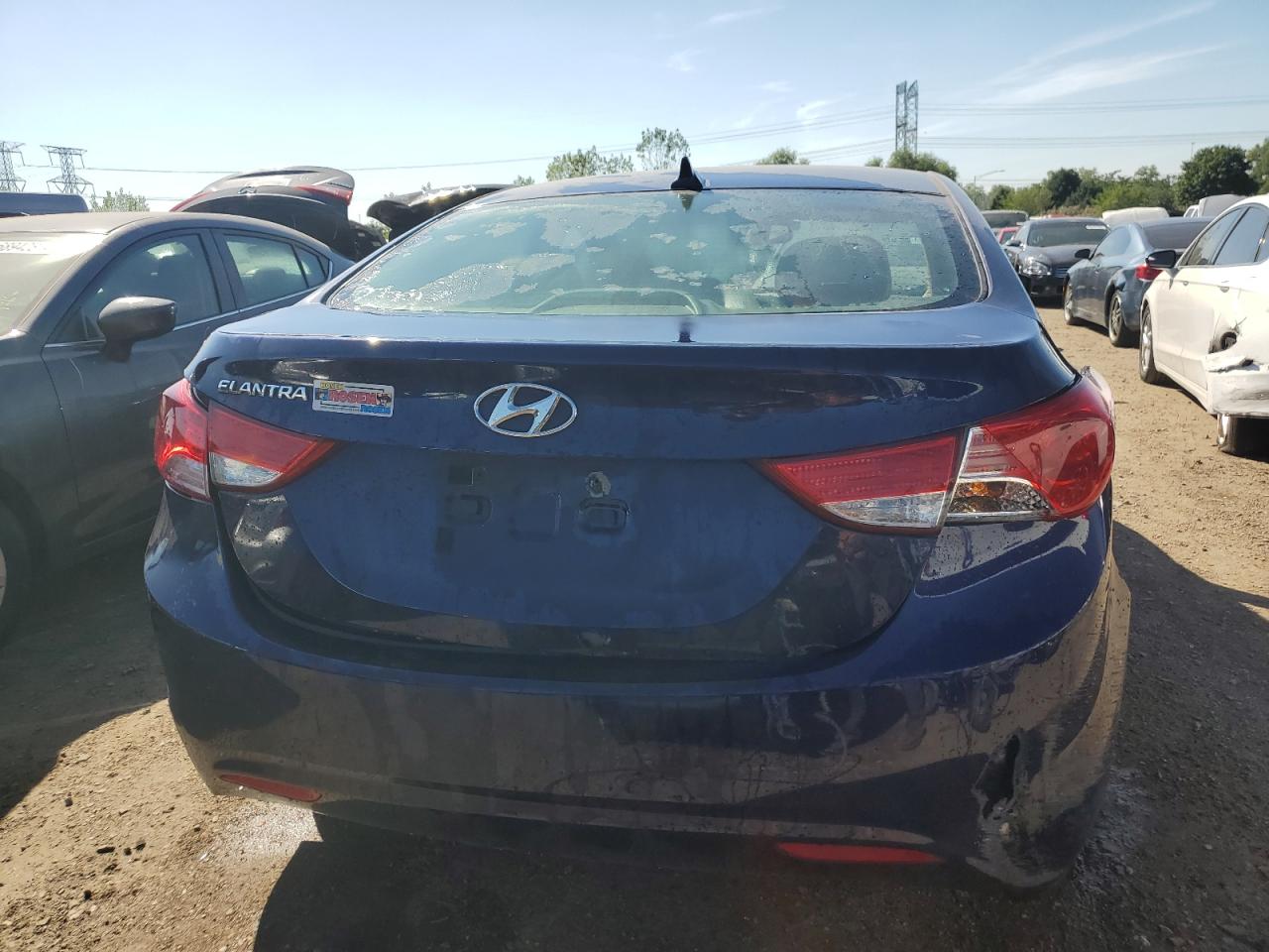 5NPDH4AE7DH186656 2013 Hyundai Elantra Gls